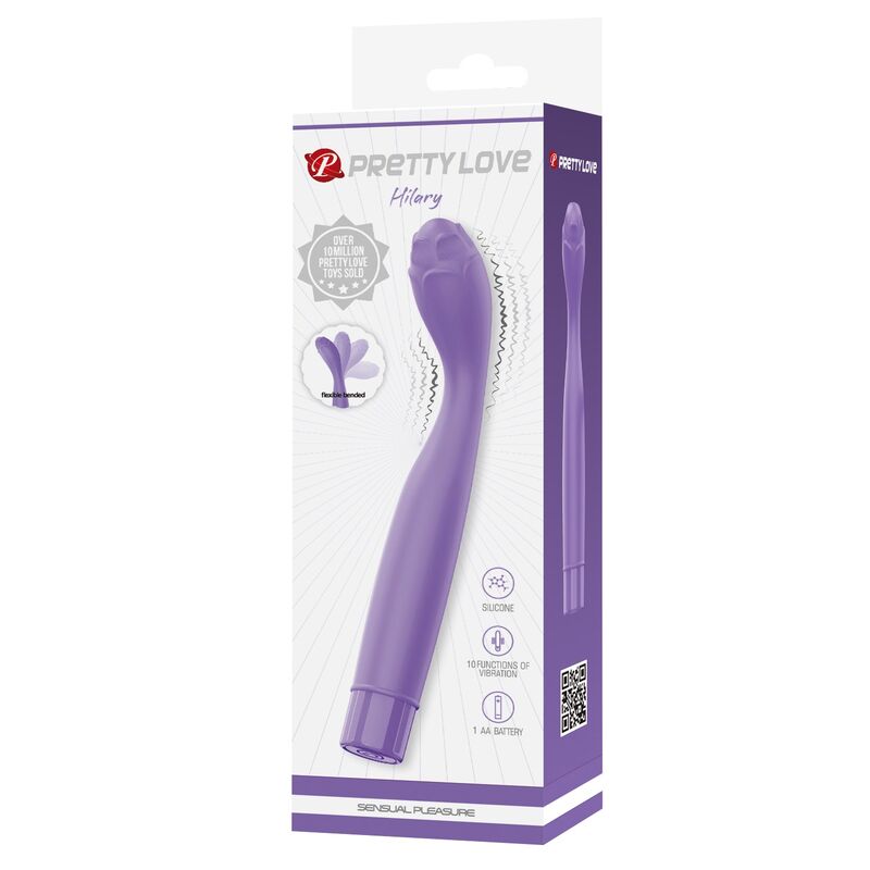 PRETTY LOVE – VIBRATORE FLESSIBILE PER IL PUNTO G HENRY VIOLA