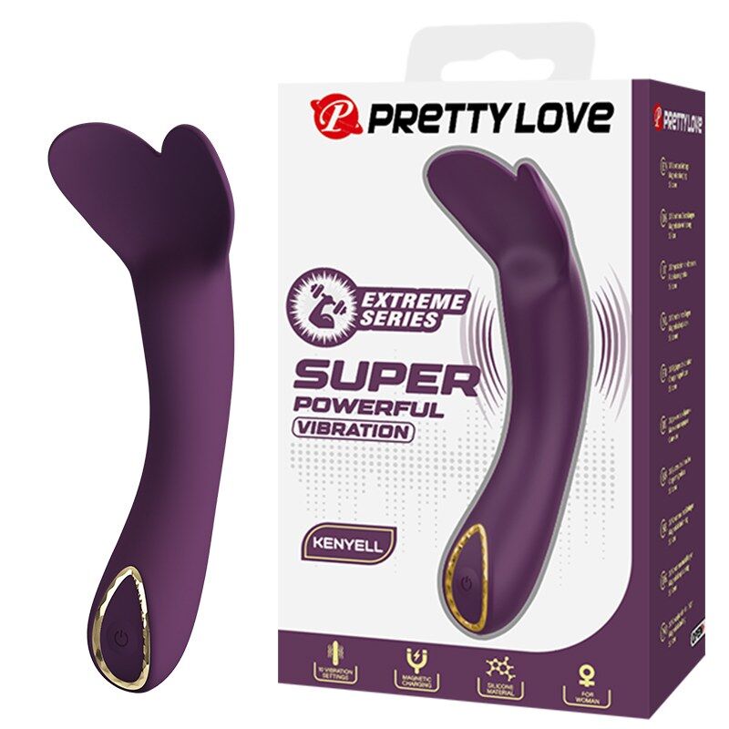 Pretty Love Kenyell – Vibrator mit 10 Funktionen, Lila