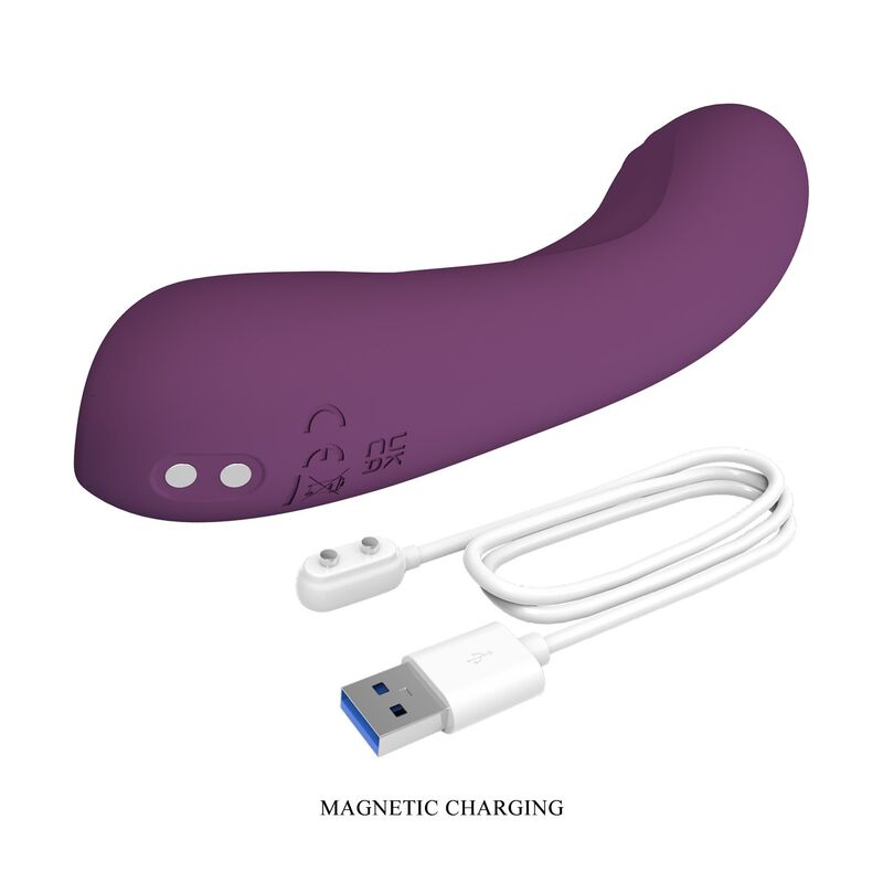 PRETTY LOVE – VIBRATORE RICARICABILE LLOYDE 10 FUNZIONI VIOLA