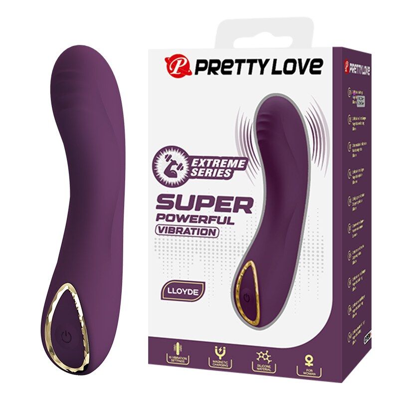 PRETTY LOVE – VIBRATORE RICARICABILE LLOYDE 10 FUNZIONI VIOLA