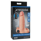Fantasy X-Tensions Real Feel 2 Inch – vibrierende Penisverlängerungshülle