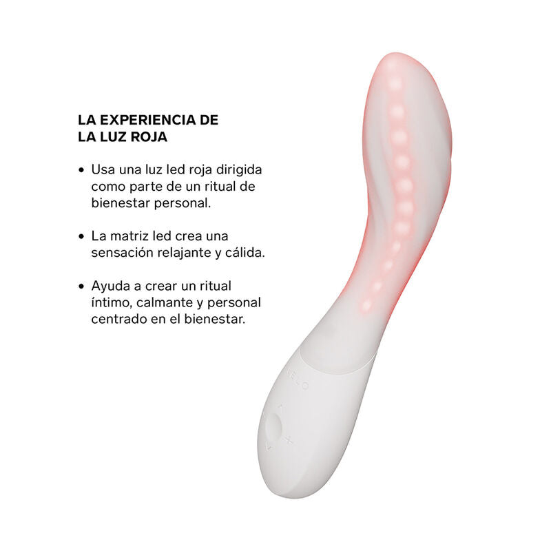 LELO – MONA SPECTRA RED LIGHT INTIMATE MASSAGER RECHARGEABLE APP-CONTROLLED