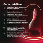 LELO – MONA SPECTRA MASSAGGIATORE INTIMO A LUCE ROSSA RICARICABILE E CONTROLLABILE TRAMITE APP