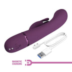 Pretty Love Rocco – Rabbit-Vibrator mit 10 Funktionen, Lila