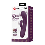 PRETTY LOVE – MARGIE VIBRATORE A FORMA DI CONIGLIO RICARICABILE 10 FUNZIONI VIOLA