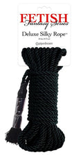 FETISH FANTASY SERIES – CORDE DE SOIE NOIRE DE LUXE 9,75 M