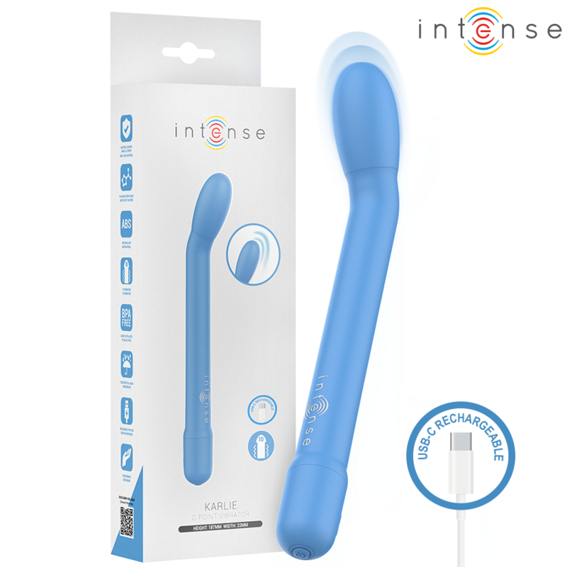 INTENSE – STIMULATEUR DE POINT G RECHARGEABLE KARLIE