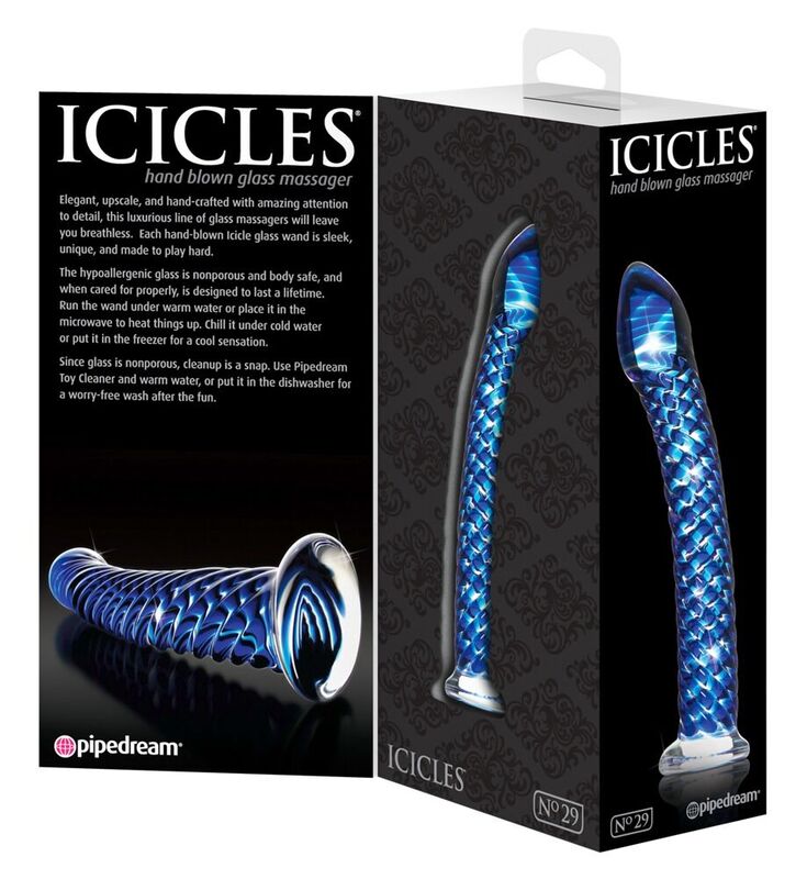 ICICLES – Massaggiatore in vetro n. 29
