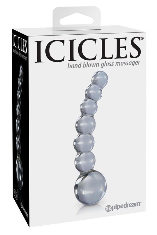 ICICLES – N. 66 massaggiatore trasparente