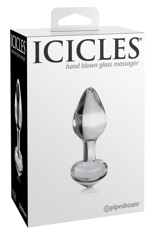 Icicles No. 44 – Transparenter Glasplug