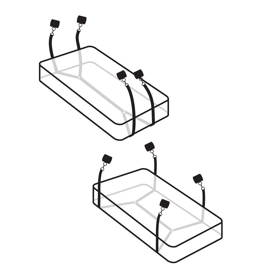 FETISH FANTASY LIMITED EDITION – Wraparound mattress restraints