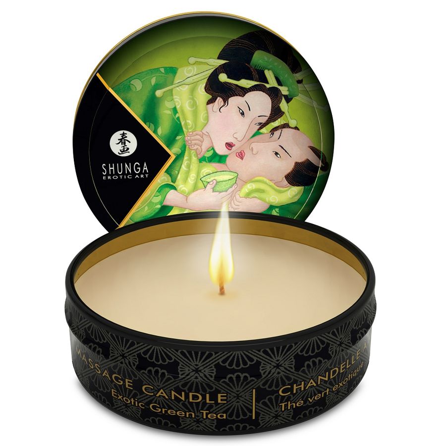 SHUNGA Caress by Candlelight – Massagekerzen-Display, 24 Stück