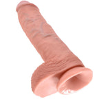 KING COCK – Klassischer Dildo mit Hoden