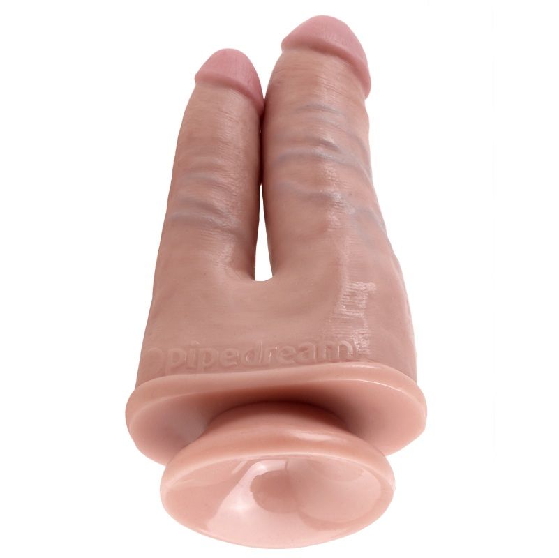 KING COCK Double Penetrator – Flesh