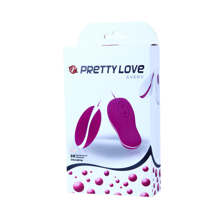 PRETTY LOVE Avery – Vibrierendes Ei mit Fernbedienung, 30 Funktionen