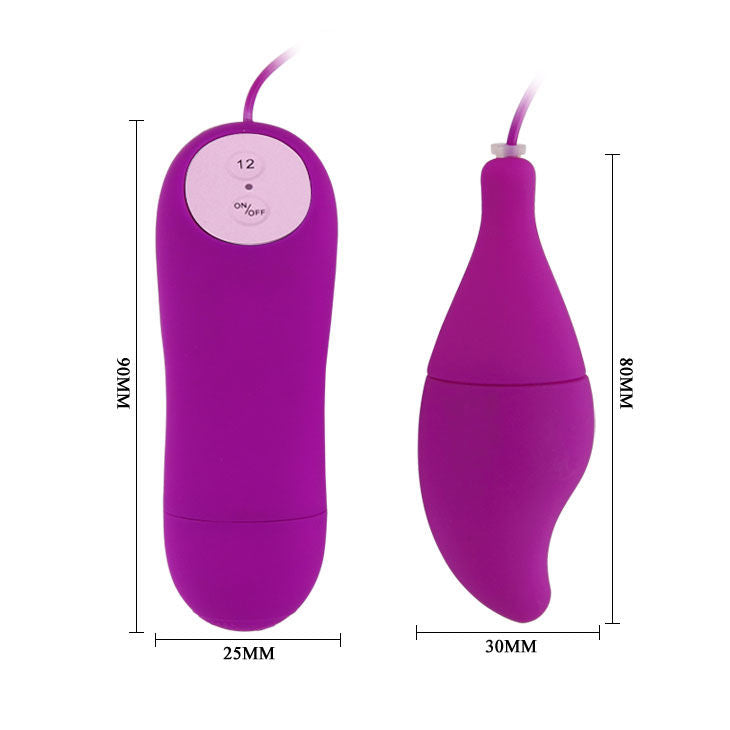 BAILE Pleasure Shell 12 – Vibrator, lila