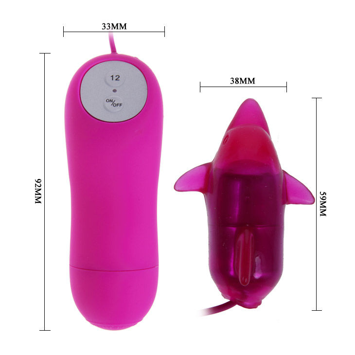 BAILE – Vibrateur dolfin mignon Secret 12v