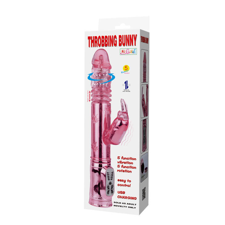 BAILE Rampant – Rotatore rampante rosa coniglietto pulsante