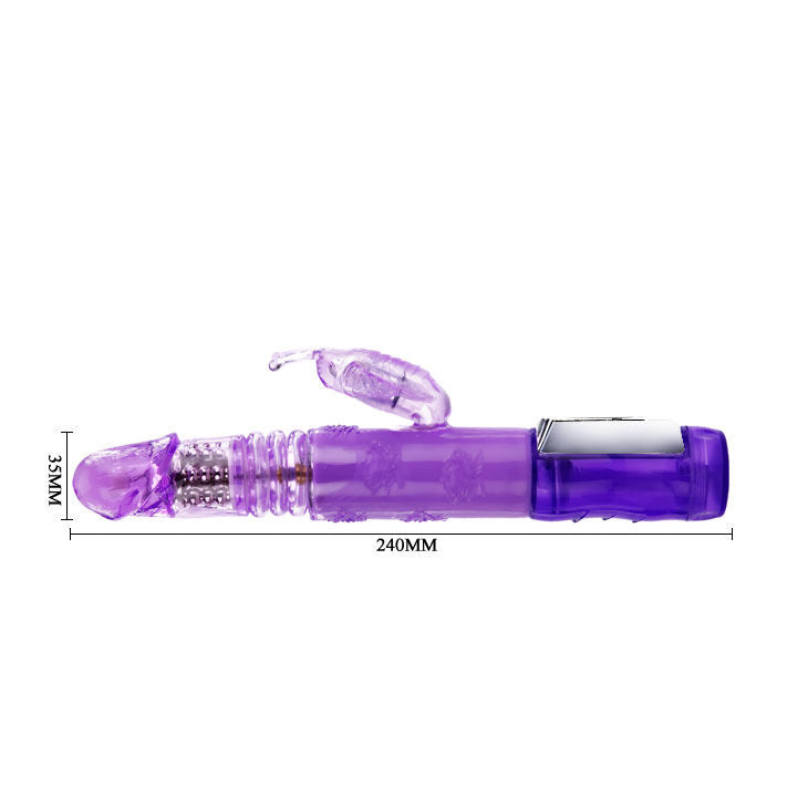 BAILE Rabbit Butterfly Prince – Rotations-Vibrator mit 4 Funktionen