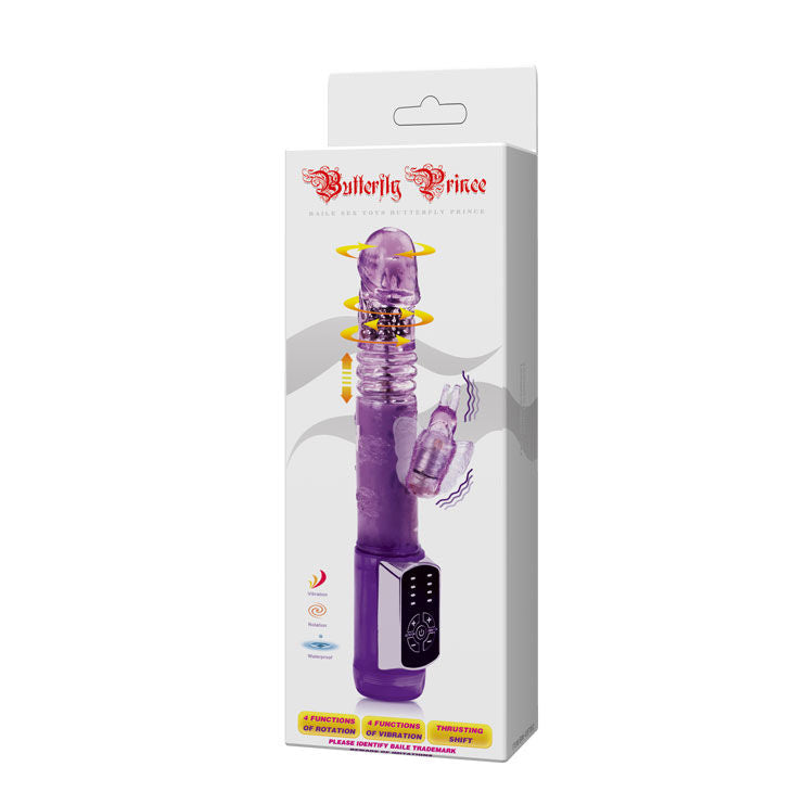 BAILE Rabbit Butterfly Prince – Rotations-Vibrator mit 4 Funktionen