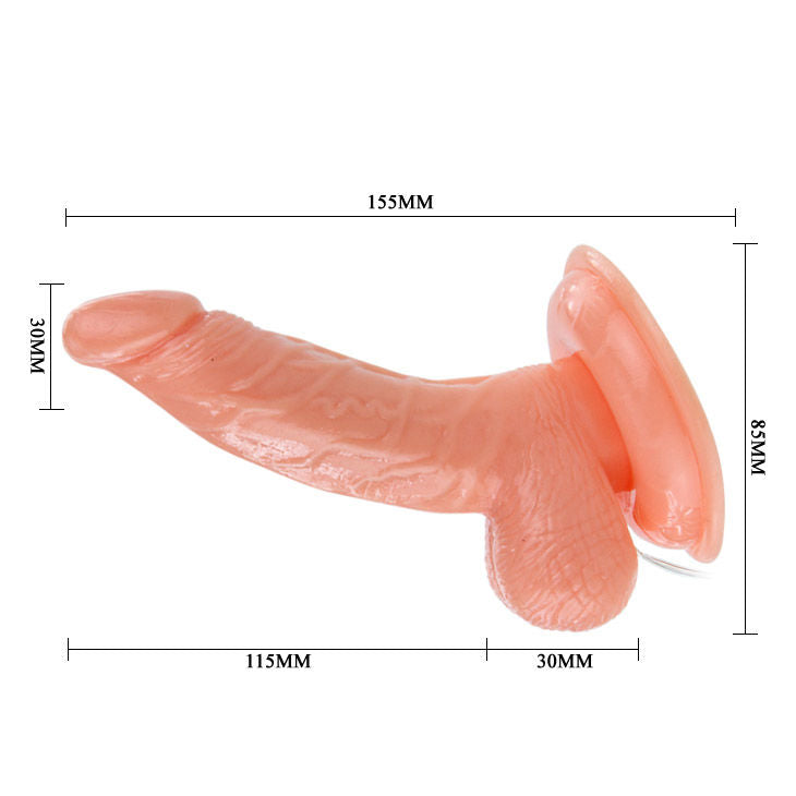 BAILE Super Rota Dong – Realistischer Penis-Rotator-Dildo
