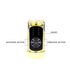 BAILE Rabbit Gold Prince – Rotations-Vibrator mit LED-Licht