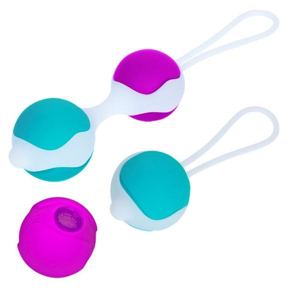 PRETTY LOVE Flirtation Orgasmic Ball Deluxe – Liebeskugeln-Set