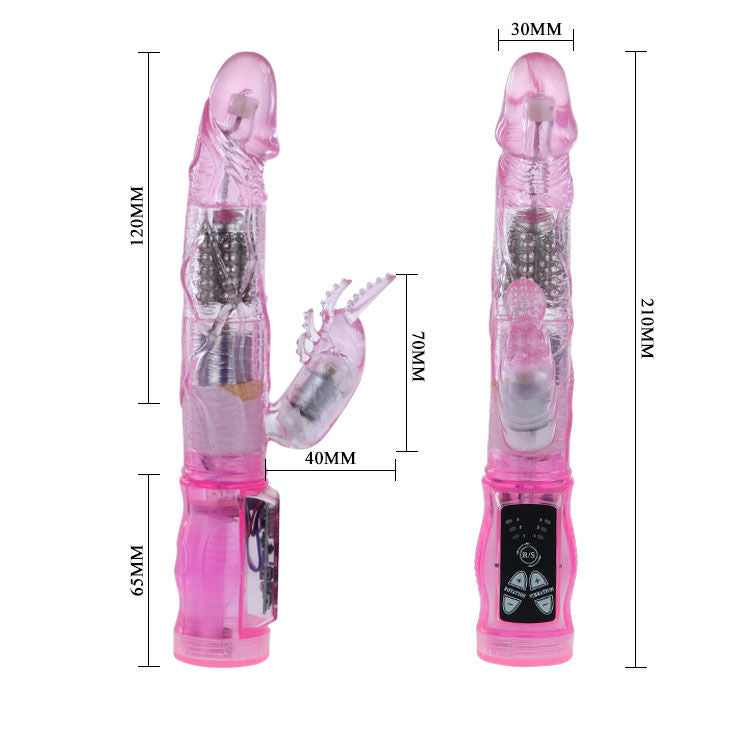 BAILE Mini Rabbit – Vibrator mit Klitoris-Stimulator, flieder