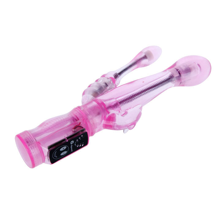 BAILE – Vibrateur flexible avec stimulateur anal