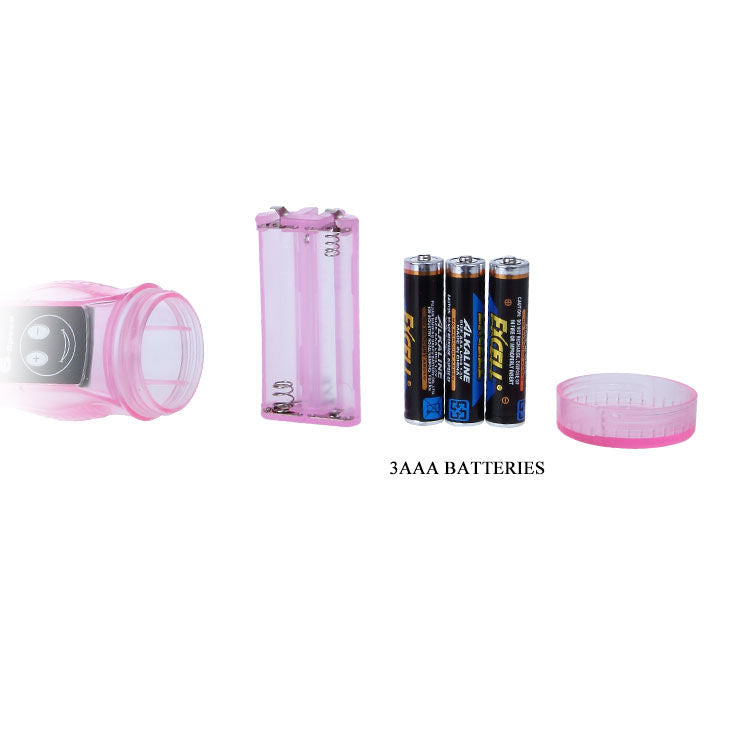 BAILE – Vibrateur flexible avec stimulateur anal