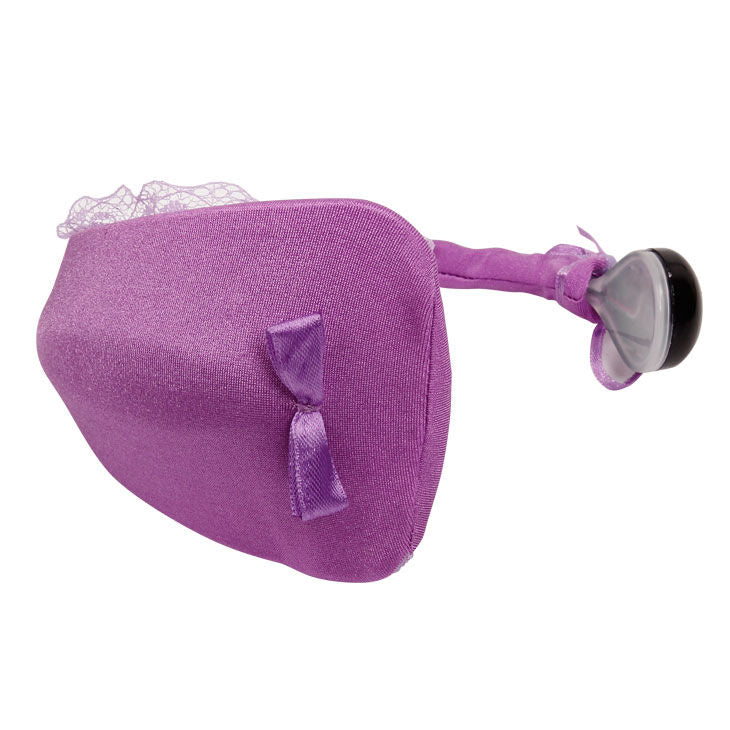 BAILE – Tanga mit Vibrator und Fernbedienung, Flieder