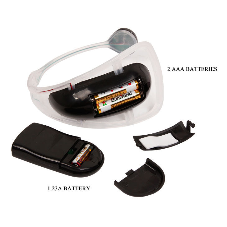BAILE – Tanga mit Vibrator und Fernbedienung, Flieder