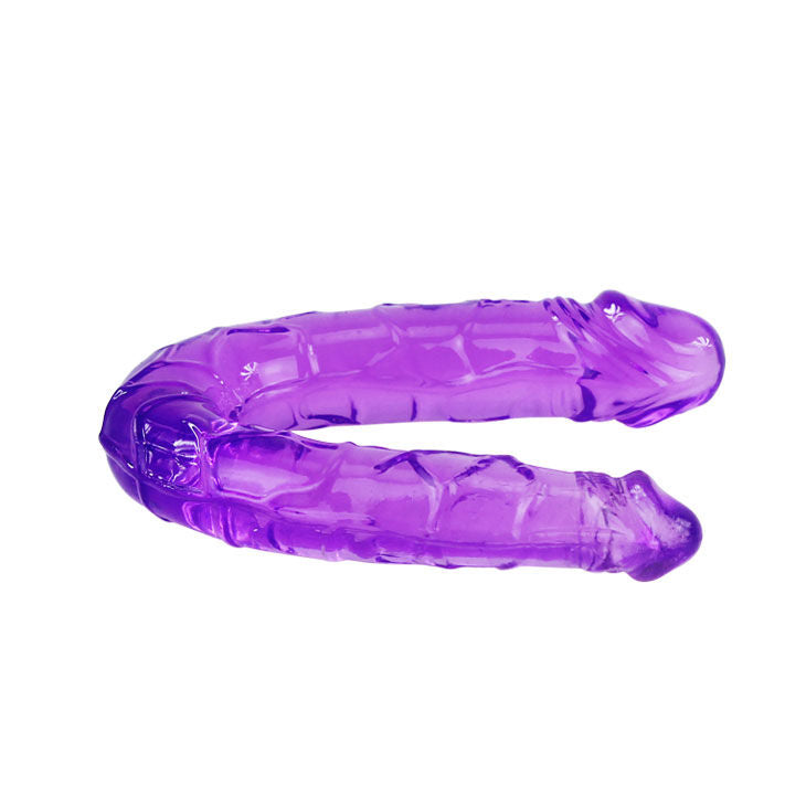BAILE – Doppeldildo aus flexiblem Gel, Flieder