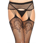LEG AVENUE – Calze a rete con linea regger