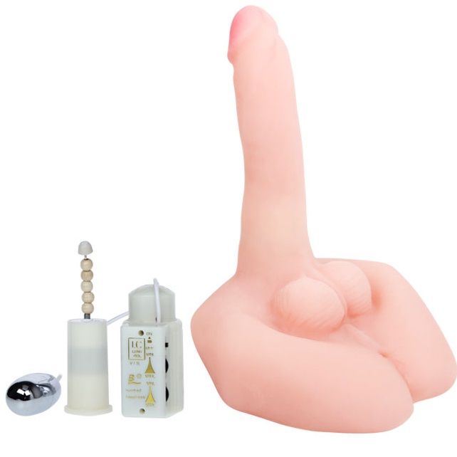 BAILE – Grosser realistischer Masturbator mit Penis und Anus