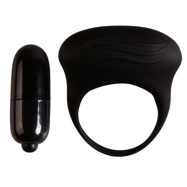PRETTY LOVE Bertram – Black vibrator ring