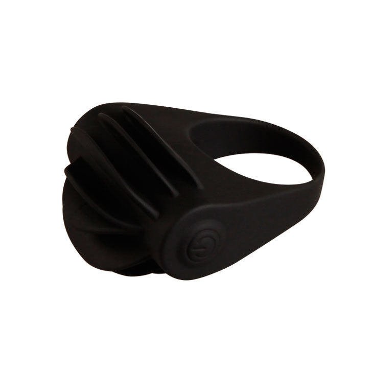 PRETTY LOVE Chester – Anello vibratore nero