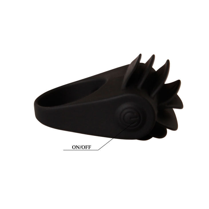 PRETTY LOVE Chester – Anello vibratore nero