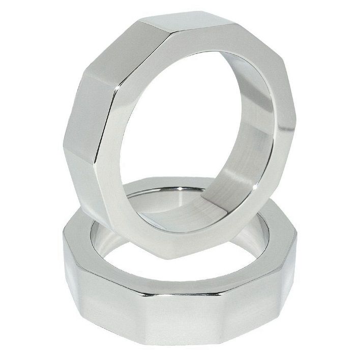 METAL HARD – ANNEAU DE PÉNIS ET DÉCROU DE TESTICULE MM