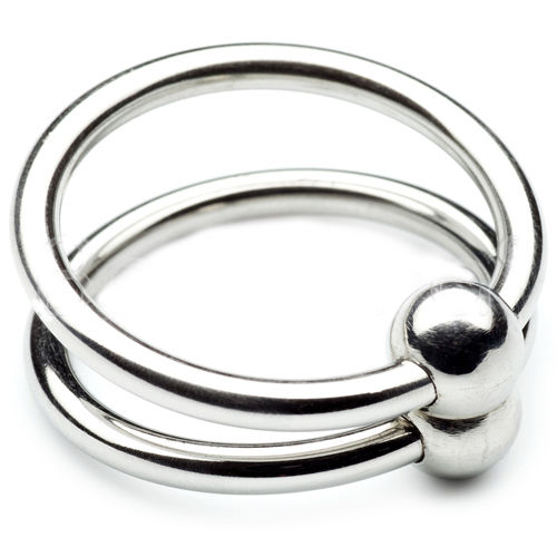 METAL HARD – Anello doppio acciaio 30mm
