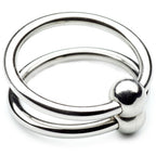 METAL HARD – Anello doppio acciaio 30mm