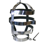 METAL HARD – Maschera con collana in acciaio