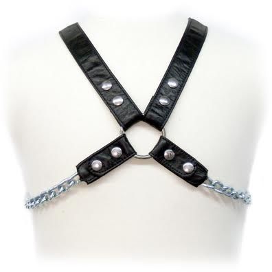 LEATHER BODY – Harnais chaîne ii