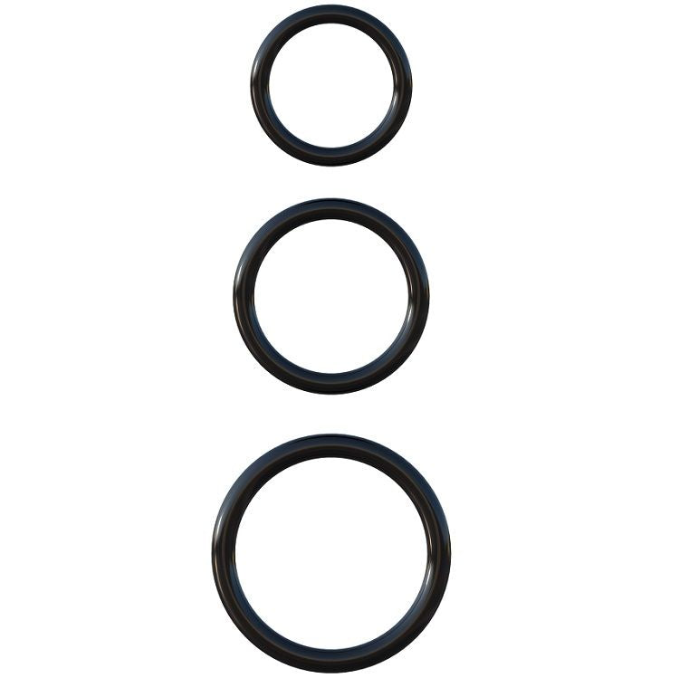 FANTASY C-RINGZ – Silicone 3 anneaux Stamina Set