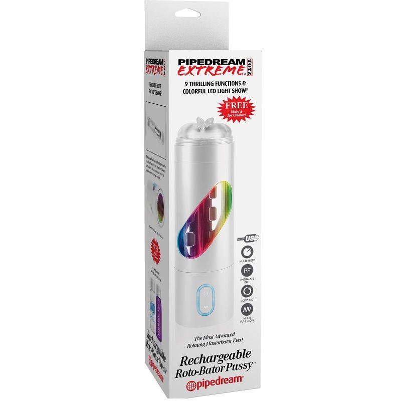 EXTREME TOYZ – Roto-Bator USB, Masturbator mit Vagina-Öffnung