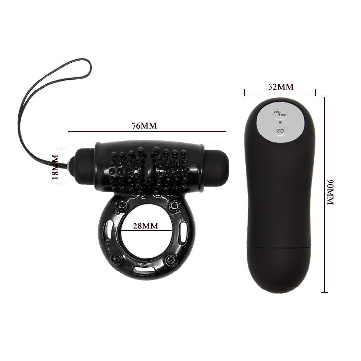 BAILE – Ring remote control black 20v
