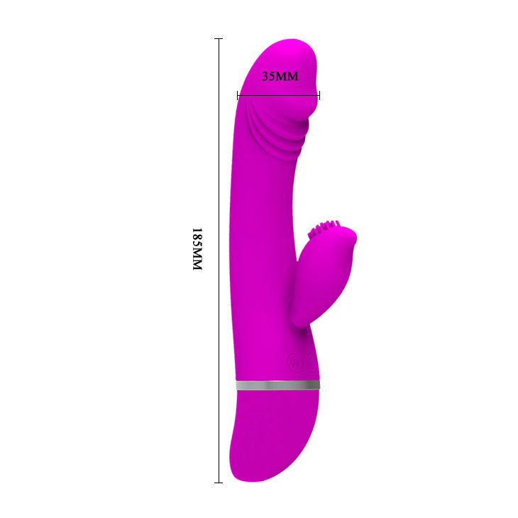 PRETTY LOVE Flirtation David – Flirtation vibrateur avec lapin