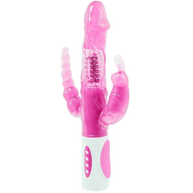 BAILE Pretty Bunny – Triplo vibratore rotatore