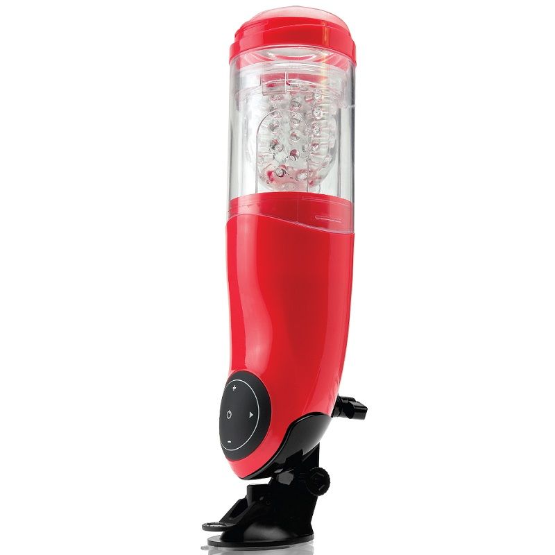 EXTREME TOYZ PDX Mega Bator – USB masturbatore maschio bocca rosso