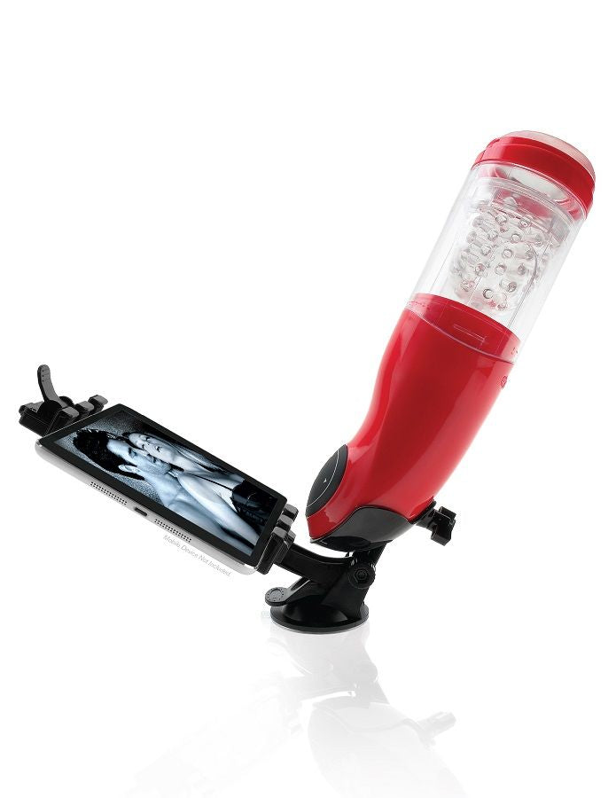 EXTREME TOYZ PDX Mega Bator – USB masturbatore maschio bocca rosso